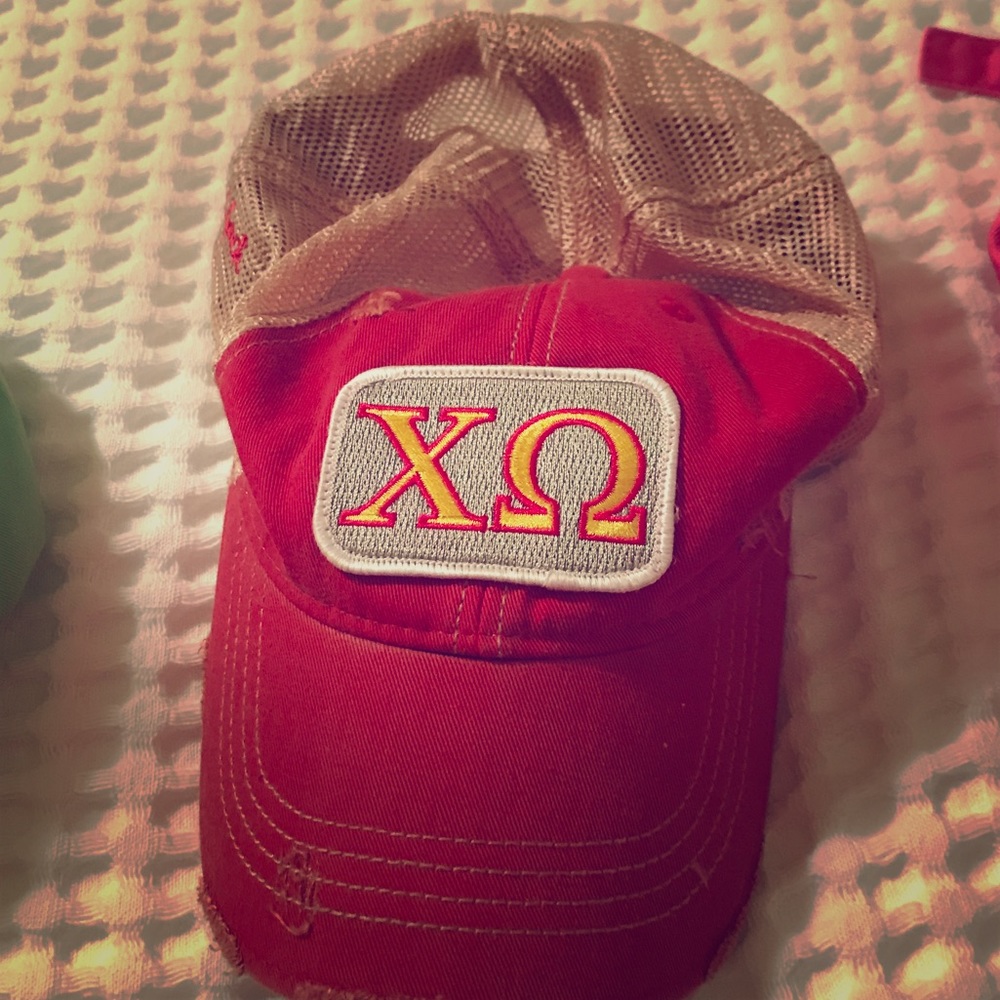 Chi Omega Hat (Never Worn)